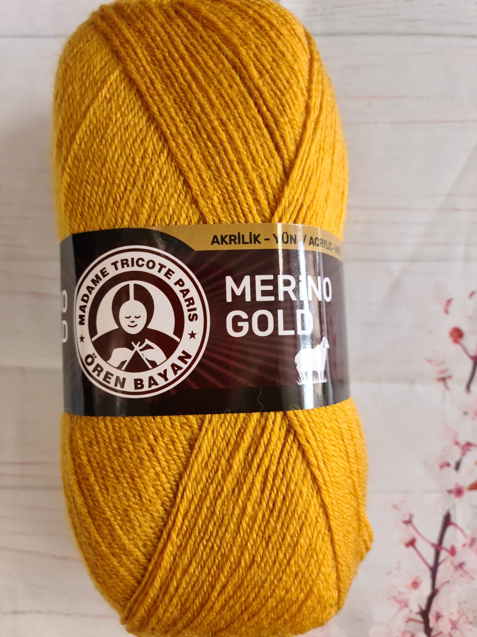 MERINO GOLD  Madam Tricote Paris - 115